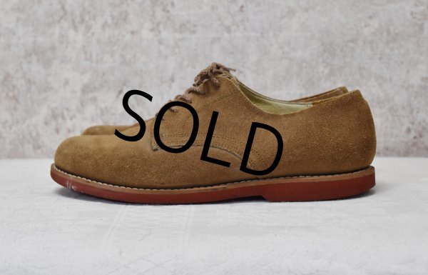 画像3: 【ビンテージ】【FLORSHEIM】【フローシャイム】【焦げ茶】【ダーティバックス】外羽根式プレーントゥ【8E】【26cm程度】  (3)