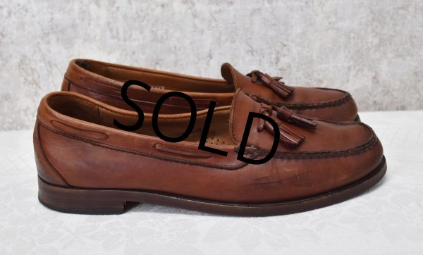 画像4: 【USA製】【アレンエドモンズ】【Allen Edmonds】【赤茶色】【タッセルローファー】【10 1/2D】【28.5cm程度】  (4)