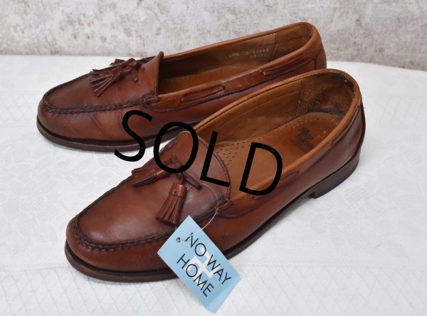 画像3: 【USA製】【アレンエドモンズ】【Allen Edmonds】【赤茶色】【タッセルローファー】【10 1/2D】【28.5cm程度】  (3)