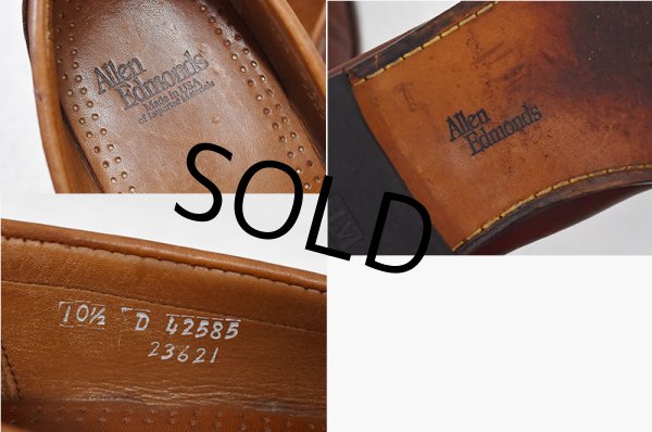 画像2: 【USA製】【アレンエドモンズ】【Allen Edmonds】【赤茶色】【タッセルローファー】【10 1/2D】【28.5cm程度】  (2)