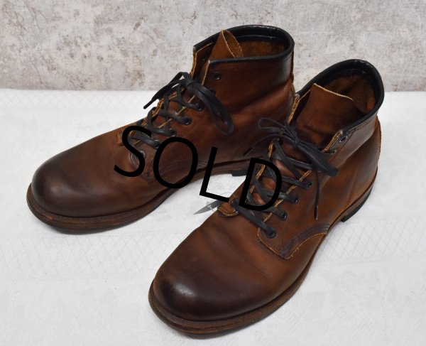 画像3: Jクルー別注!! USA製【レッドウィング】ベックマンブーツ【4579】【編み上げブーツ】【9 D】【J-Crew】【27cm程度】  (3)