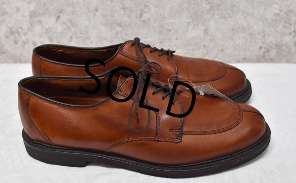 画像4: 【USA製】【アレンエドモンズ】【Allen Edmonds】【ブラウン】【Uチップモカシン】【9 1/2 EEE】【27.5cm程度】  (4)