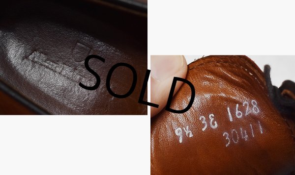 画像2: 【USA製】【アレンエドモンズ】【Allen Edmonds】【ブラウン】【Uチップモカシン】【9 1/2 EEE】【27.5cm程度】  (2)