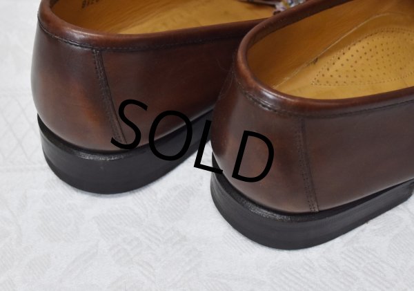 画像6: 【ITALY製】イタリー製【アレンエドモンズ】【Allen Edmonds】【URBINO】ブラウン【タッセルローファー】【9 1/2 EEE】【27.5cm程度】  (6)