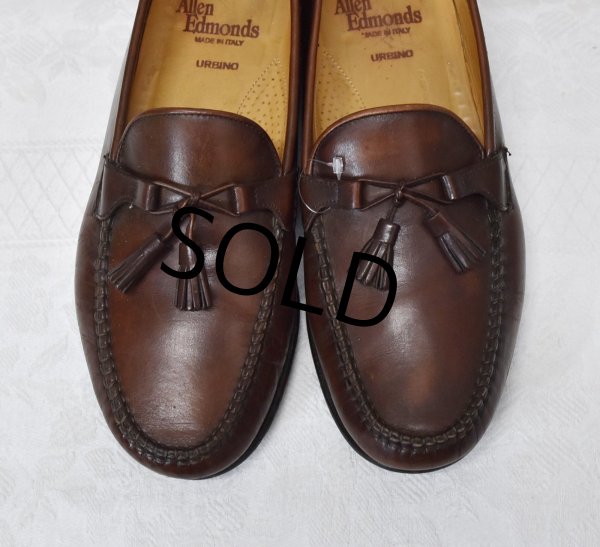 画像5: 【ITALY製】イタリー製【アレンエドモンズ】【Allen Edmonds】【URBINO】ブラウン【タッセルローファー】【9 1/2 EEE】【27.5cm程度】  (5)