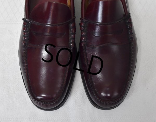 画像6: 【ビンテージ】【L.L.Bean】【エルエルビーン】エンジ【ローファー】【10 1/2D】【28.5cm程度】  (6)