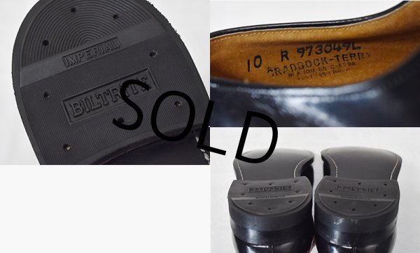 画像2: 【デッドストック】80's【ビンテージ】米軍実物【U.S.NAVY】【サービスシューズ】【10 R】28cm程度  (2)