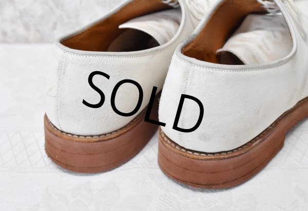 画像6: 【イングランド製】【RALPH LAUREN】ラルフローレン【ホワイトバックス】【バックスシューズ】【9 1/2 D】【27.5cm程度】  (6)