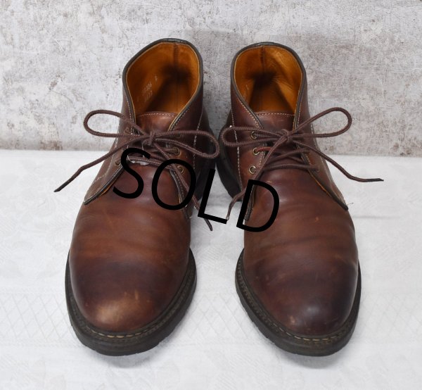 画像3: 【USA製】【アレンエドモンズ】【Allen Edmonds】【赤茶色】【チャッカブーツ】【8 1/2E】【26.5cm程度】  (3)