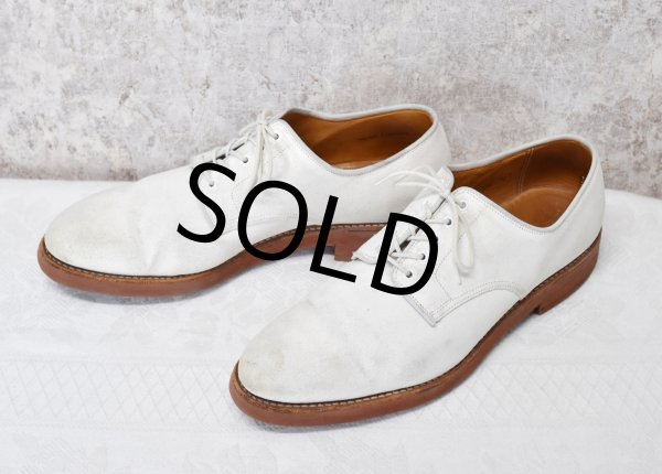 画像3: 【イングランド製】【RALPH LAUREN】ラルフローレン【ホワイトバックス】【バックスシューズ】【9 1/2 D】【27.5cm程度】  (3)