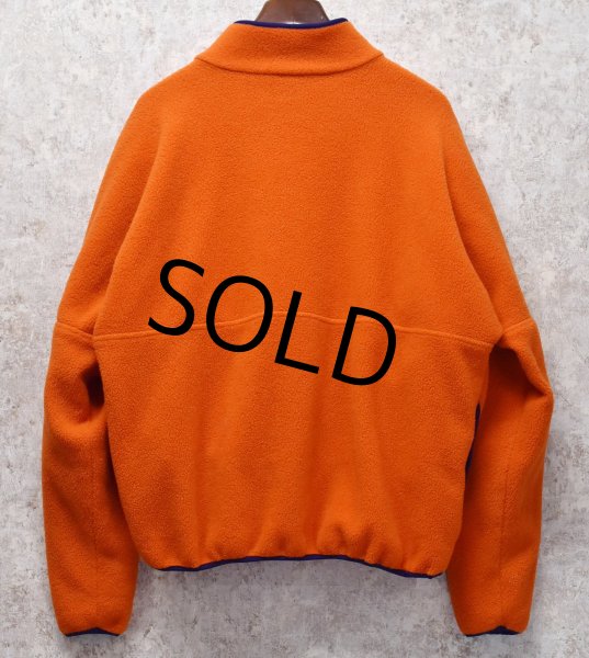 画像3: 【USA製】【ビンテージ】【Early Winters】アーリーウィンターズ【オレンジx紫】【ハーフジップフリース】【サイズXL】  (3)