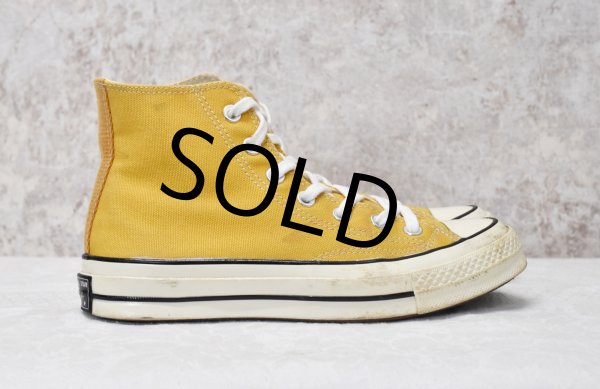 画像6: 【コンバース】CONVERSE【ALL STAR 】チャックテイラー【山吹色】【ハイカット】【サイズ 5 1/2 (24.5cm)】  (6)