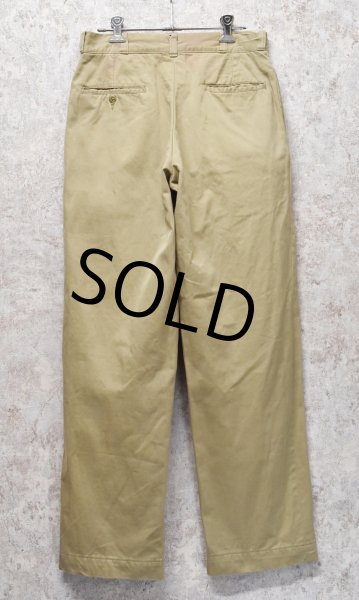 画像4: 60's【ビンテージ】U.S.ARMY【米軍実物】【チノパンツ】【サイズ 30x31】  (4)