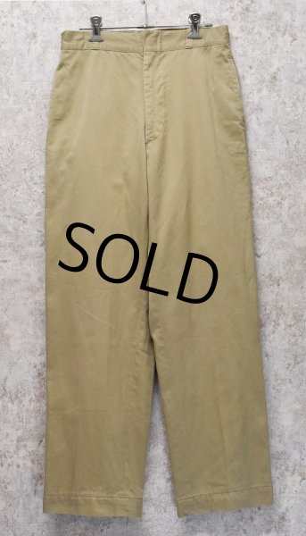 画像3: 60's【ビンテージ】U.S.ARMY【米軍実物】【チノパンツ】【サイズ 30x31】  (3)