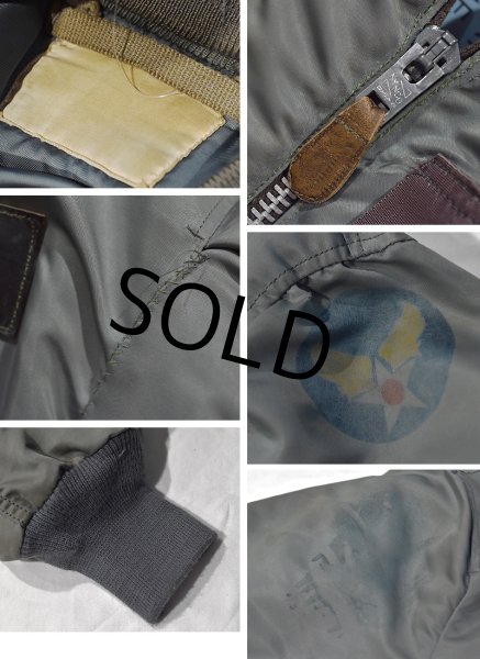 画像2: 【50’s】【ビンテージ】【米軍実物】【B-15Dモディファイ】 B-15D(MOD)【フライトJKT】   (2)