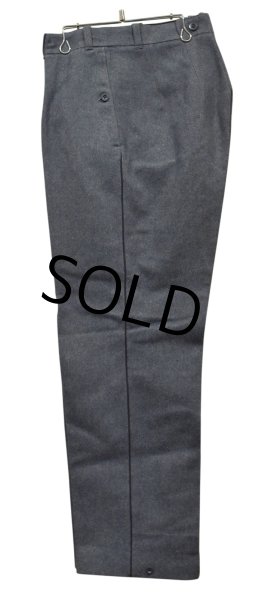 画像3: 80's【デッドストック】【スイス軍】【サイドライン】【ウールトラウザーズ】【ウールパンツ】【フィールドトラウザーズ】【W31程度】  (3)