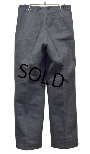 画像6: 80's【デッドストック】【スイス軍】【サイドライン】【ウールトラウザーズ】【ウールパンツ】【フィールドトラウザーズ】【W31程度】  (6)