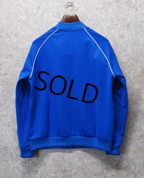 画像3: 【ビンテージ】【アディダス】adidas ほぼ未使用【青×白ライン】ジャージ【トラックジャケット】【トラックジャージ】【サイズXL】  (3)