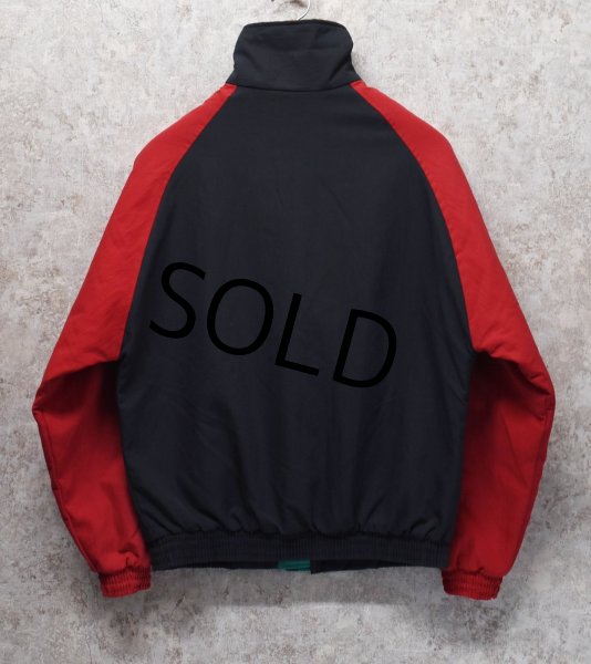 画像3: 90's【USA製】【ビンテージ】【HILTON】【紺×赤×黄】【中綿入り】【ブルゾン】M  (3)