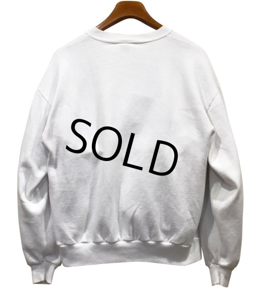 画像4: 90's【USA製】JERZEES【ビンテージ】【Purrfect in every way】猫と花【白】スウェット【サイズL】  (4)