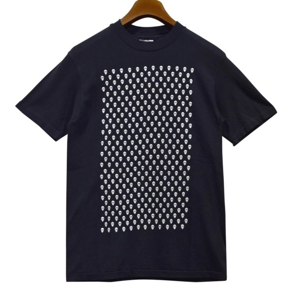 画像1: 90's~【USA製】【ビンテージ】ヘインズ【hanes】Stella Blue【ドクロ】【黒】スカルT【Ｔシャツ】【サイズM】  (1)