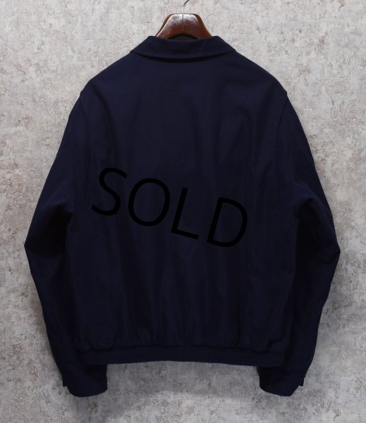 画像3: 【ラルフローレン】【POLO RALPH LAUREN】【紺ｘ襟裏ベージュ】【ブルゾン】スウィングトップ【サイズＬ】  (3)