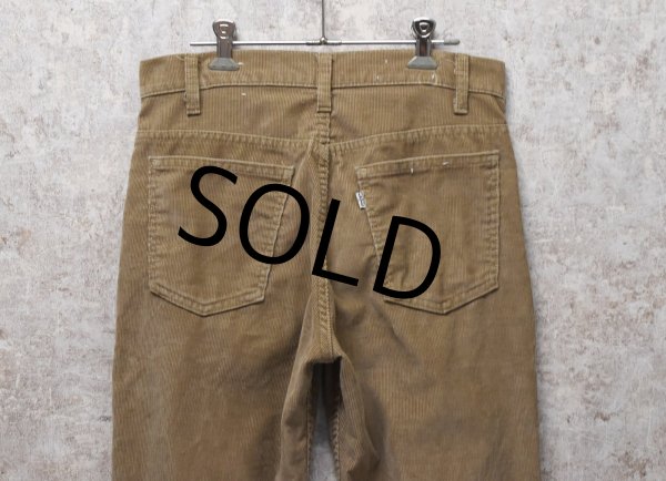 画像4: 80's【USA製】【ビンテージ】LEVI'S【リーバイス】【519】【ベージュ】【コーデュロイパンツ】【32×30】  (4)
