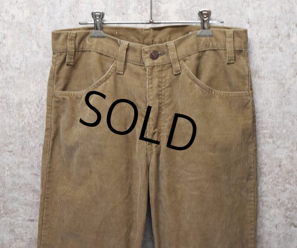 画像3: 80's【USA製】【ビンテージ】LEVI'S【リーバイス】【519】【ベージュ】【コーデュロイパンツ】【32×30】  (3)