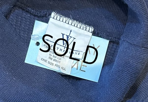 画像2: 【USA製】【ビンテージ】【WEATHERVANE】紺【タートルネックサーマルロンT】【L程度】  (2)