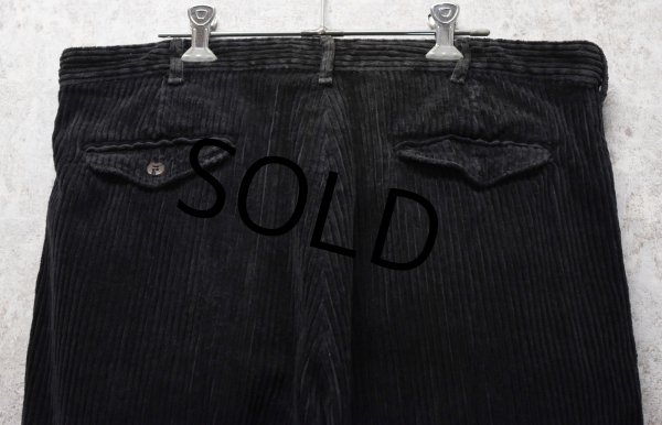 画像5: 〜80's【ビンテージ】GAP【オールドギャップ】【ブラウン】2タック【太畝】【コーデュロイパンツ】【36×30】  (5)