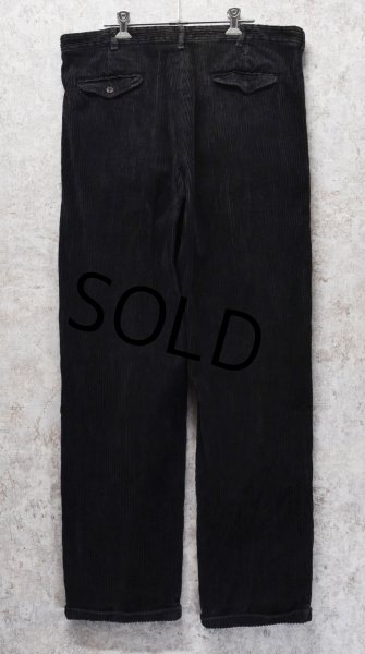 画像4: 〜80's【ビンテージ】GAP【オールドギャップ】【ブラウン】2タック【太畝】【コーデュロイパンツ】【36×30】  (4)