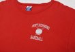 画像3: 90's【ビンテージ】Champion【チャンピオン】【PORT RICHMOND BASEBALL】赤【Ｔシャツ】【サイズＸＬ】  (3)