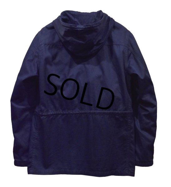 画像3: 【Jクルー】【J-crew】【紺×オレンジ】フード付き【フックジャケット】【サイズM】  (3)