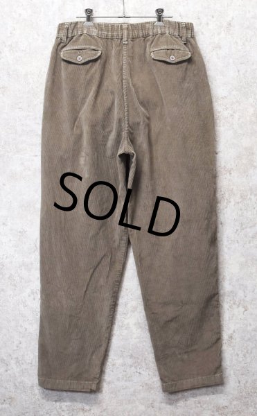 画像5: ~90's【USA製】【ビンテージ】【L.L.Bean】【エルエルビーン】【コーデュロイパンツ】イージーパンツ【ブラウン】【W33程度】  (5)