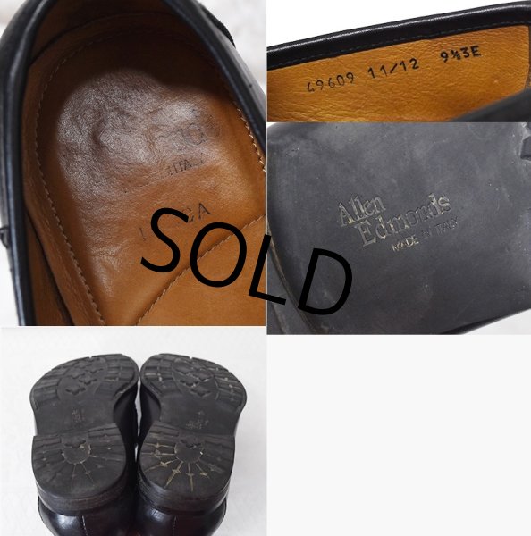 画像2: 【イタリー製】【アレンエドモンズ】【Allen Edmonds】【黒】【ビットローファー】【9 1/2EEE】【27.5cm程度】  (2)