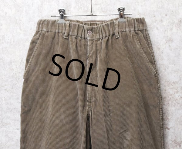 画像3: ~90's【USA製】【ビンテージ】【L.L.Bean】【エルエルビーン】【コーデュロイパンツ】イージーパンツ【ブラウン】【W33程度】  (3)