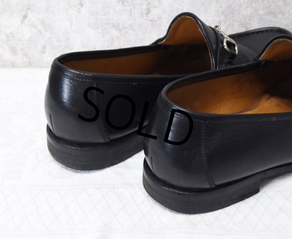 画像6: 【イタリー製】【アレンエドモンズ】【Allen Edmonds】【黒】【ビットローファー】【9 1/2EEE】【27.5cm程度】  (6)