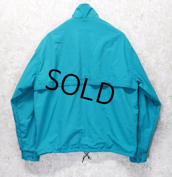 画像3: 80's 【USA製】【L.L.Bean】【ＬＬビーン】エメラルドグリーン【ウィンディリッジジャケット】バギーズジャケット【ナイロンジップアップブルゾン】【サイズL】  (3)