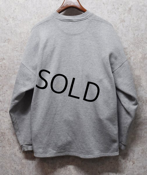 画像3: 90's【ビンテージ】USA製【ラッセル】【グレー】【ヘンリーネック】【スウェット】【サイズＸＬ】  (3)