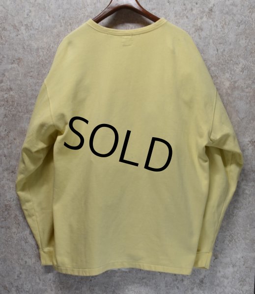 画像3: 【ビンテージ】【オールドギャップ】GAP【クリームイエロー】【ヘンリーネック】【スウェット】【サイズXL】  (3)