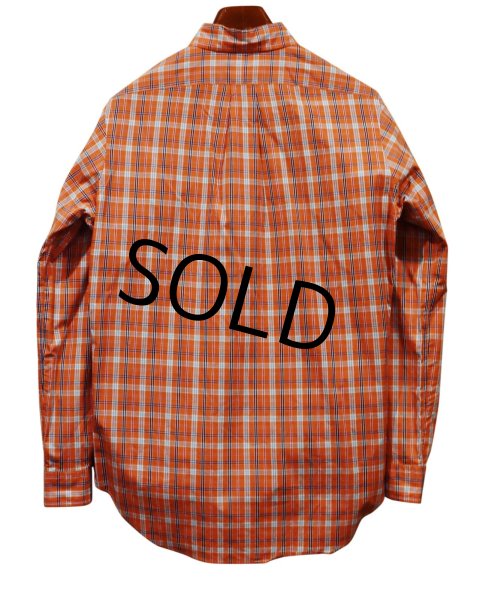 画像3: 【ラルフローレン】【POLO ralph lauren】【クラシックフィット】【オレンジ×緑×紺】ボタンダウン【BDシャツ】【サイズＳ】  (3)