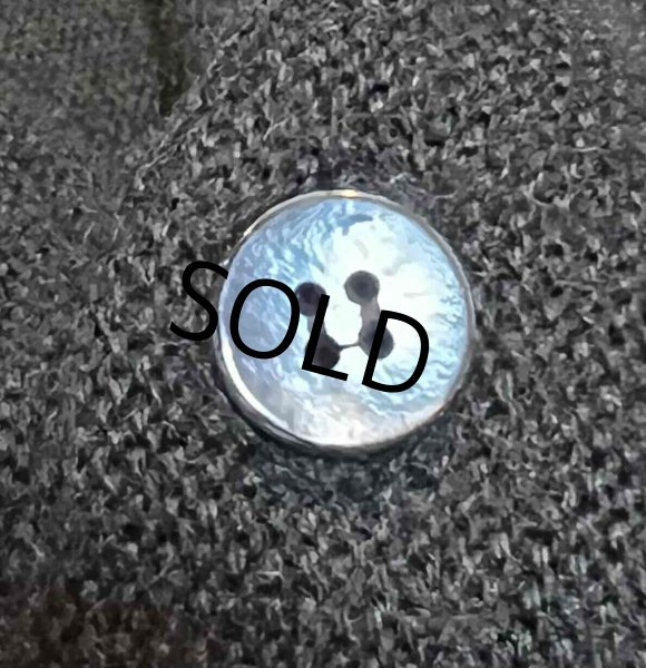 画像3: 70's~【ビンテージ】【シアーズ】【SEARS】【黒】ブラック【アクリルカーディガン】【サイズL】  (3)