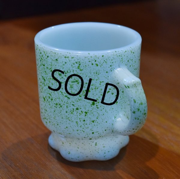 画像3: 【Fire King】【ファイヤーキング】【スプラッシュ】緑【コンコードマグ】【マグカップ】  (3)