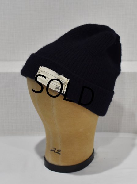 画像3: 40's【米軍実物】【ビンテージ】U.S.NAVY ワッチキャップ【ビーニー】ネイビー【ニットキャップ】  (3)