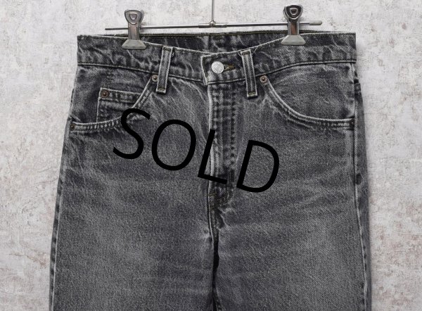 画像3: 90's【USA製】ビンテージ【LEVI'S】【リーバイス505】505【デニムパンツ】【ブラックデニム】【29x30】  (3)