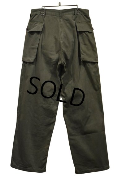 画像3: 40's【ビンテージ】【米軍実物】U.S.ARMY【M43】HBTパンツ【32X31】  (3)