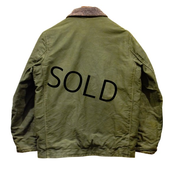 画像3: 50's【ビンテージ】【民間モデル】【亀フェルトワッペン付き】【N-1タイプジャケット】【米軍】U.S.NAVY  (3)