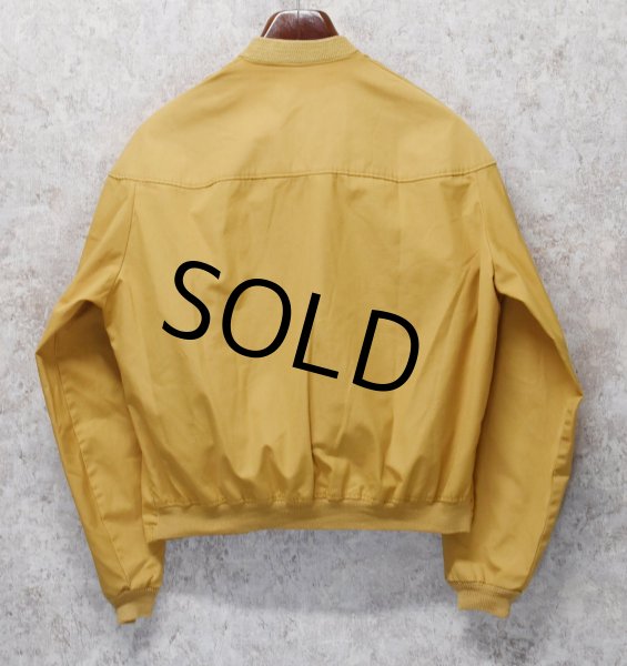 画像3: 【70’s】【ビンテージ】ジョッキー【Jockey TOROPHY】【マスタード】からし色【カップショルダージャケット】【ジップアップブルゾン】【サイズM】  (3)