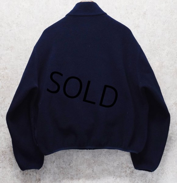 画像3: 【ビンテージ】L.L.Bean【LLビーン】【紺】【フルジップ】【フリースカーディガン】  (3)