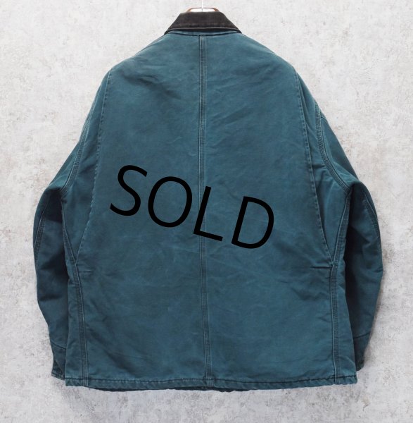画像3: 【ビンテージ】【Carhartt】【カーハート】【緑】【ミシガンチョアコート】【ブランケット裏地付き】【ダック地ジャケット】  (3)